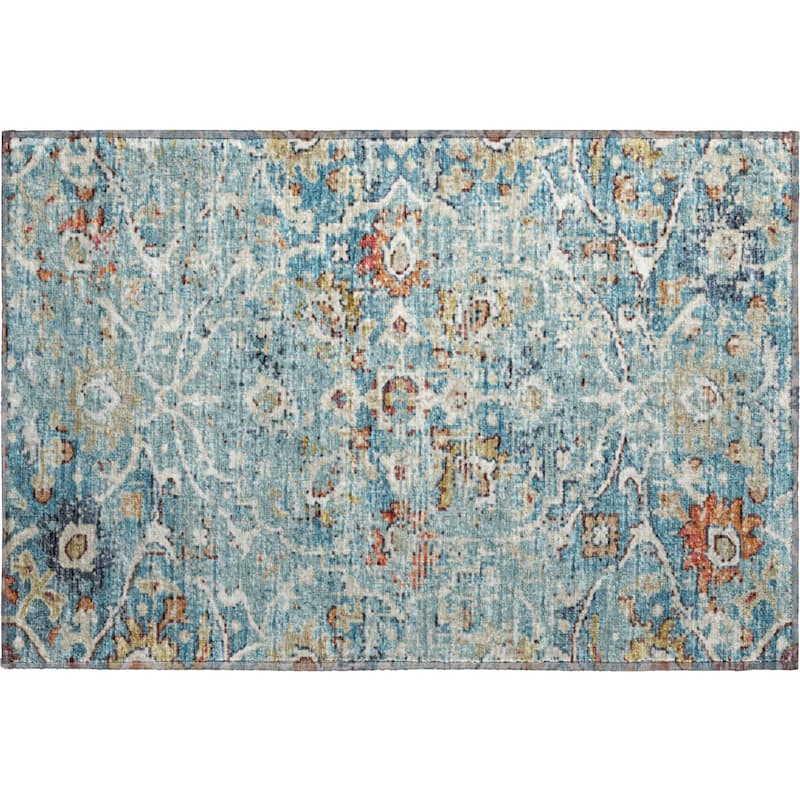 Premium Washable Super Soft Vintage Traditional Mayfield Rug