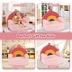 preview thumbnail 6 of 8, Gymax Kids Couch Toddler Foam Sofa w/ Soft & Machine-Washable Teddy