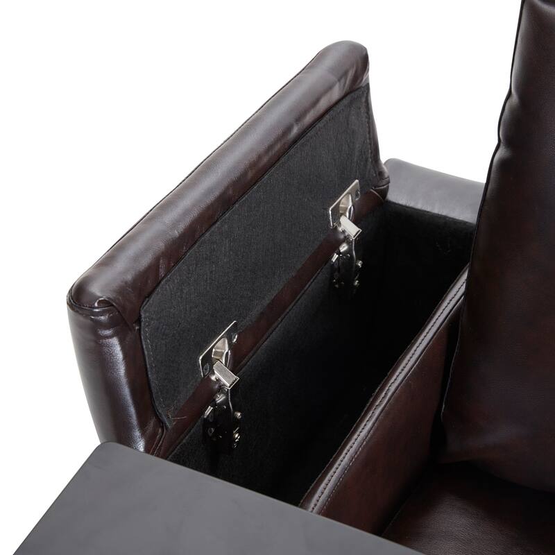 Nestfair Power Motion Recliner with 2 Cup Holders and 360° Swivel Tray Table