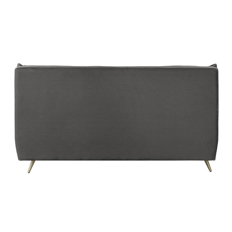 Divina Platform Bed with Tufted Headboard