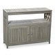 preview thumbnail 4 of 20, DTY Outdoor Living Longs Peak Eucalyptus Sideboard Driftwood Gray