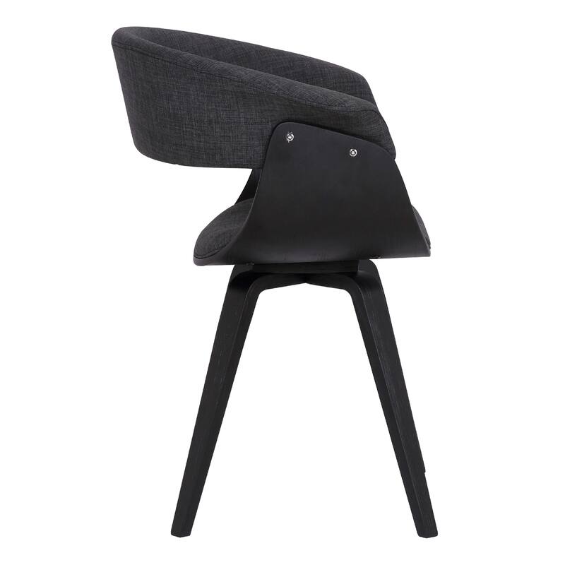 Carson Carrington Vamdrup Mid-Century Dining Chair with Bentwood Legs