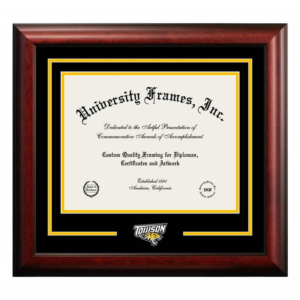 Towson Tigers 14w x 11h Spirit Diploma Frame