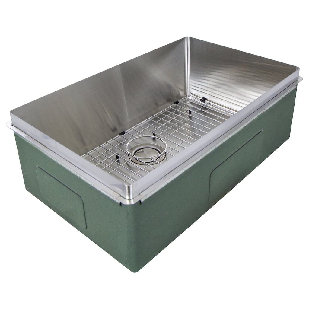 Transolid TRS_RSB291810 Rimless 29" Undermount Single Basin Kitchen