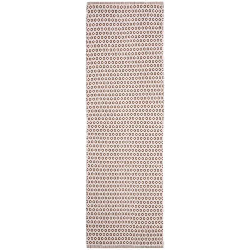 SAFAVIEH Handmade Flatweave Montauk Holly Casual Cotton Rug