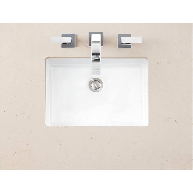 James Martin Vanities 655-V30-3EMR Brittany 30" Single Basin Poplar