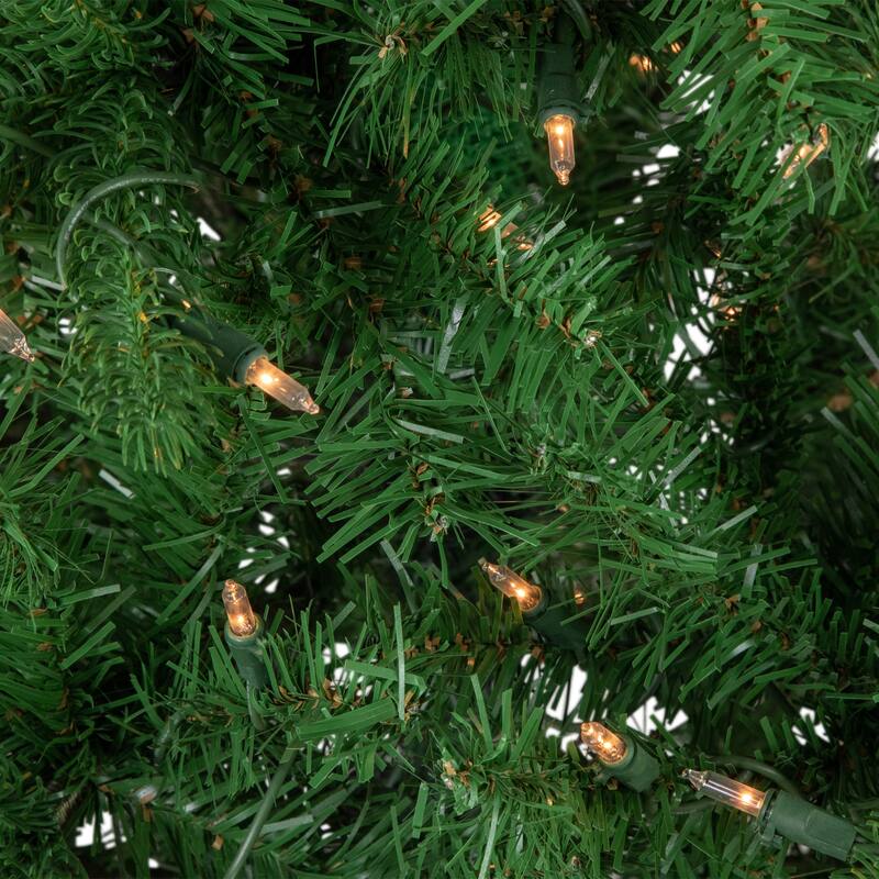 4' Pre-Lit Sierra Noble Fir Artificial Christmas Tree, Clear Lights - 4 Foot