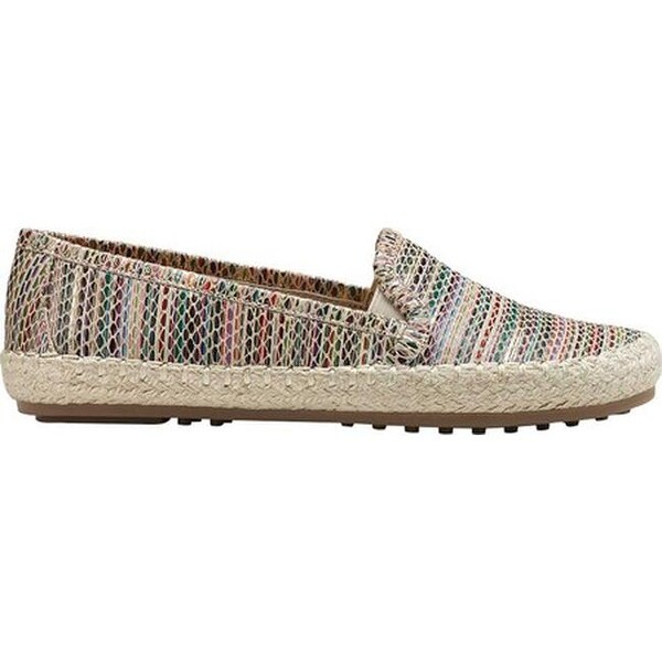 Aerosoles Women/'s Let/'s Drive Espadrille Black Leather
