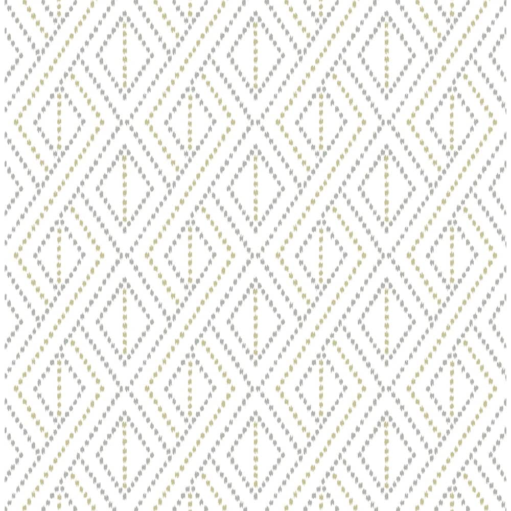 Luxe Haven Boho Grid Toile Peel and Stick Wallpaper