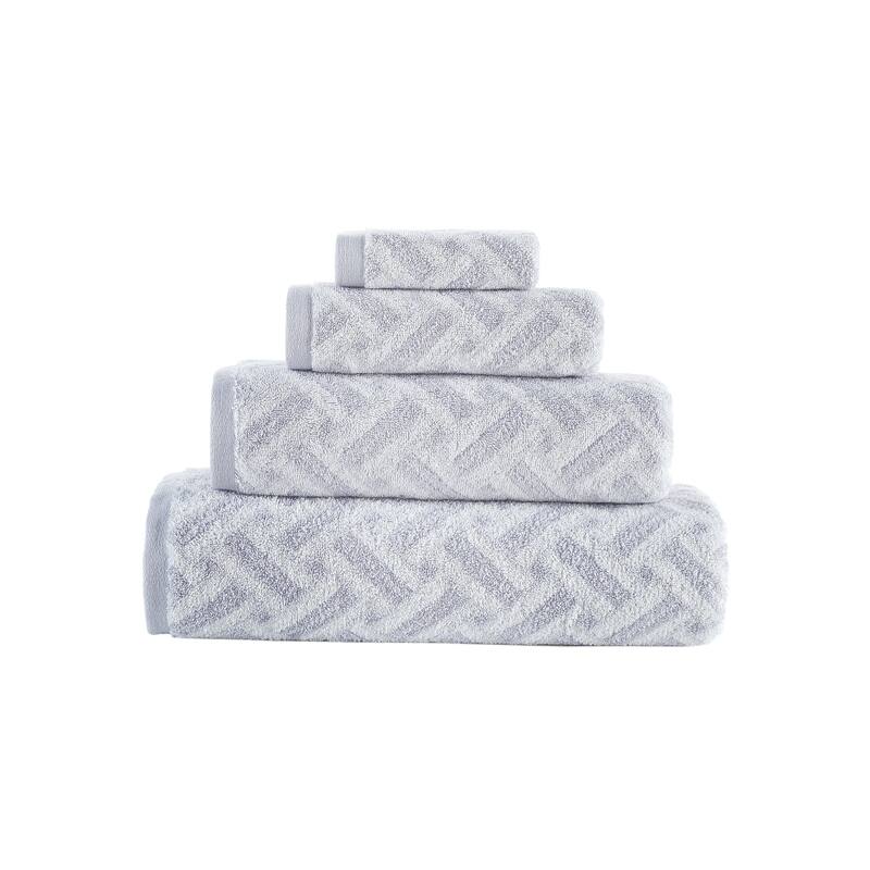 Brooks Brothers Criss Cross Stripe Bath Sheet