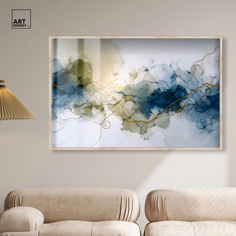 Fluid Geode Shadowbox by Art Remedy