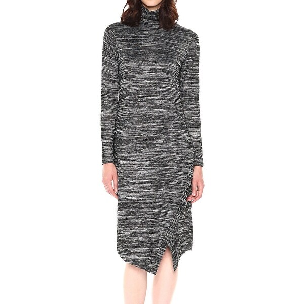 asymmetrical sweater dress