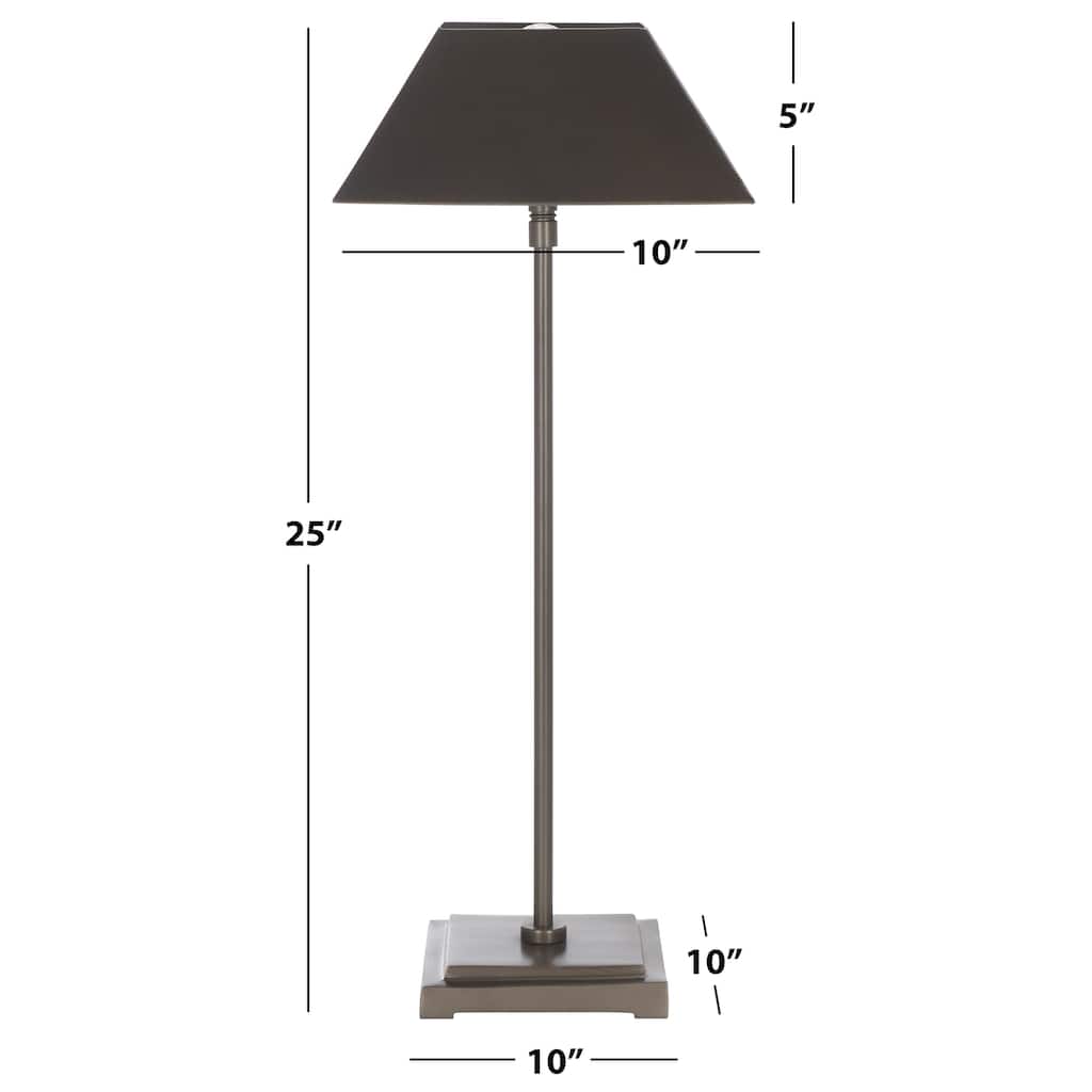 SAFAVIEH Lighting Lleo 25-inch Table Lamp - 10"W x 10"D x 25"H