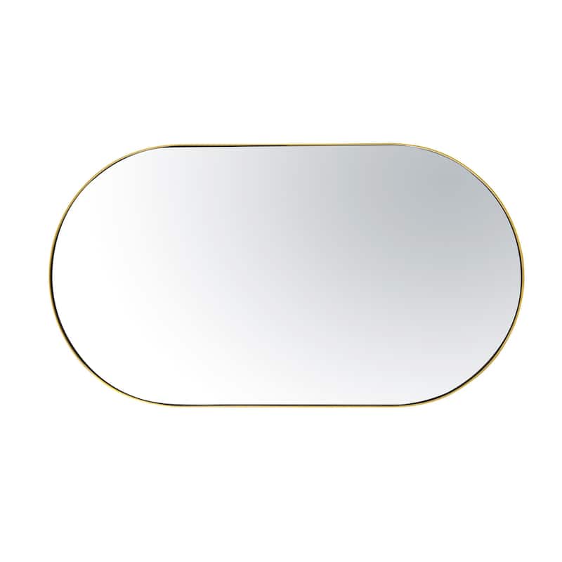 Capsule 22x40 Modern Oval Mirror