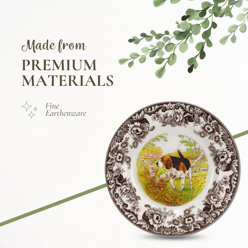 Spode Woodland Salad Plate - Assorted Animals