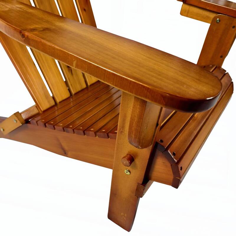 Outdoor or indoor Wood Adirondack chair, foldable, OAK