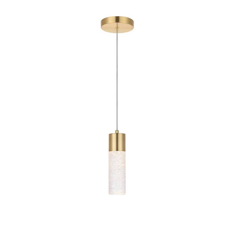 Constellation 1 light Gold LED Pendant