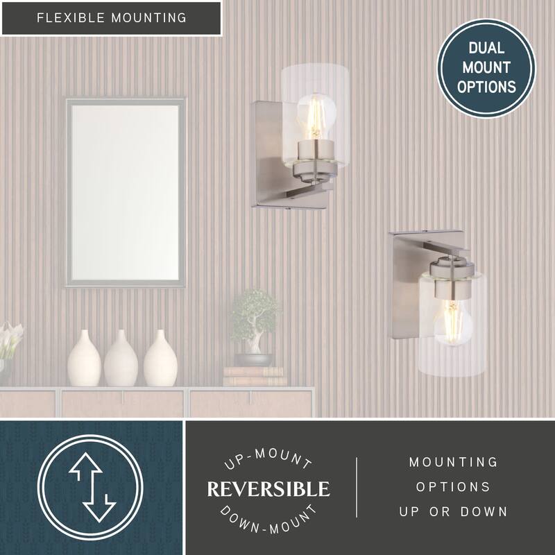 Vaxcel Lighting W0524 Park Ridge 8" Tall Bathroom Sconce