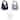 Hudson Baby Infant Silicone Bibs 3pk, Pizza, One Size - Pizza - One Size