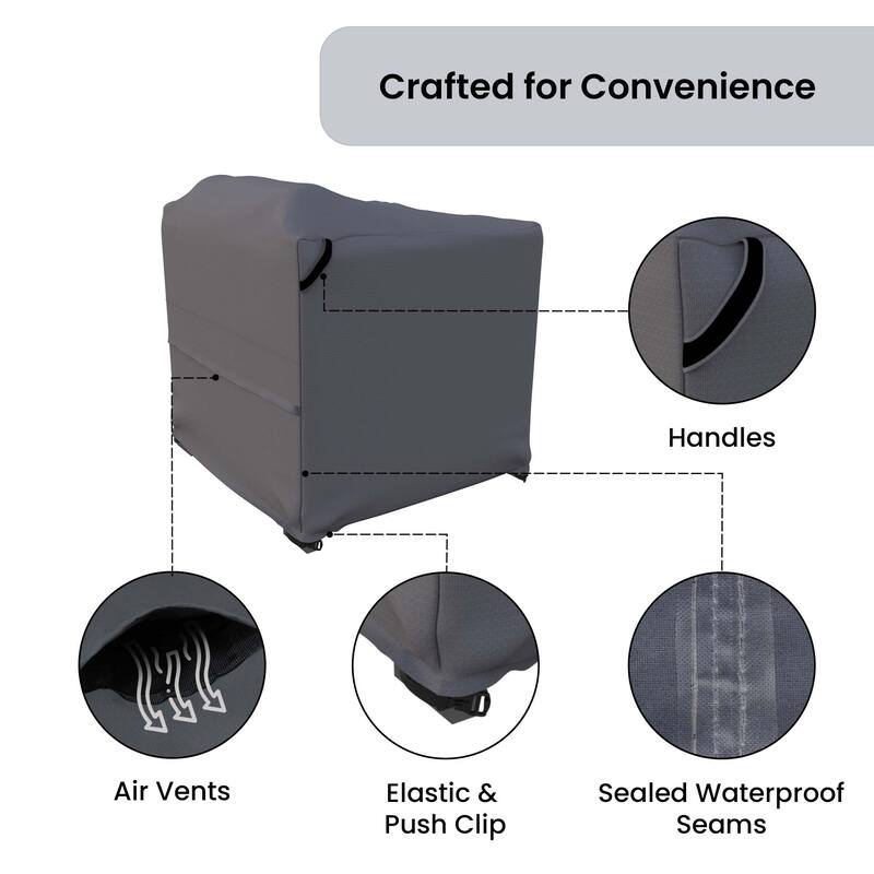 Forever Patio 2-Piece Chair Cover - 32 x 29 x 27