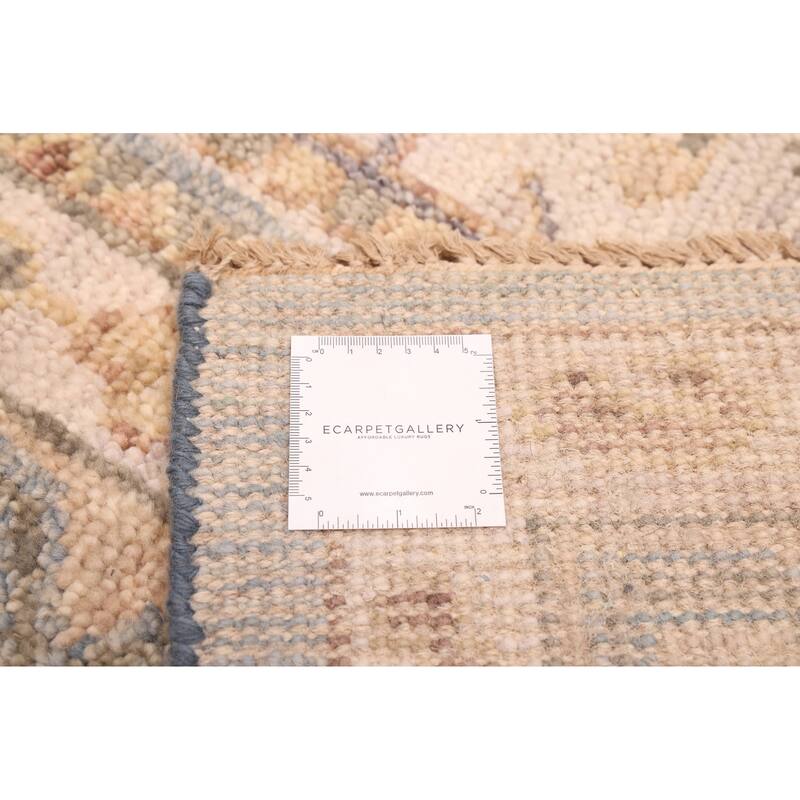 ECARPETGALLERY Hand-knotted Jules Serapi Ivory Wool Rug - 8'9 x 11'10