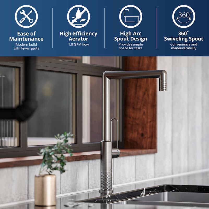 Karran Sherman KKF370 Single Handle Kitchen Faucet