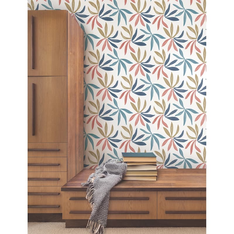 York Wallcoverings Little Garden Multicolor Wallpaper