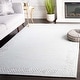 preview thumbnail 6 of 37, SAFAVIEH Handmade Glamour Julijeta Border Viscose Rug 3' x 5' - Light Grey - Rectangle