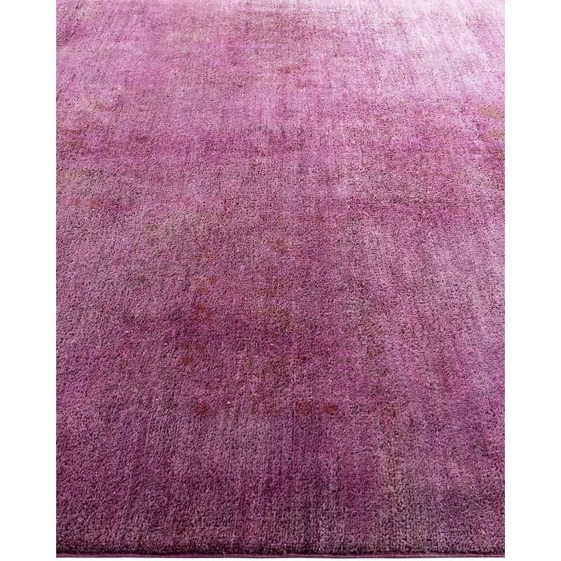 Vibrance One-of-a-Kind Hand-Knotted Area Rug - Pink, 6' 0" x 8' 10" - 6' 0" x 8' 10"