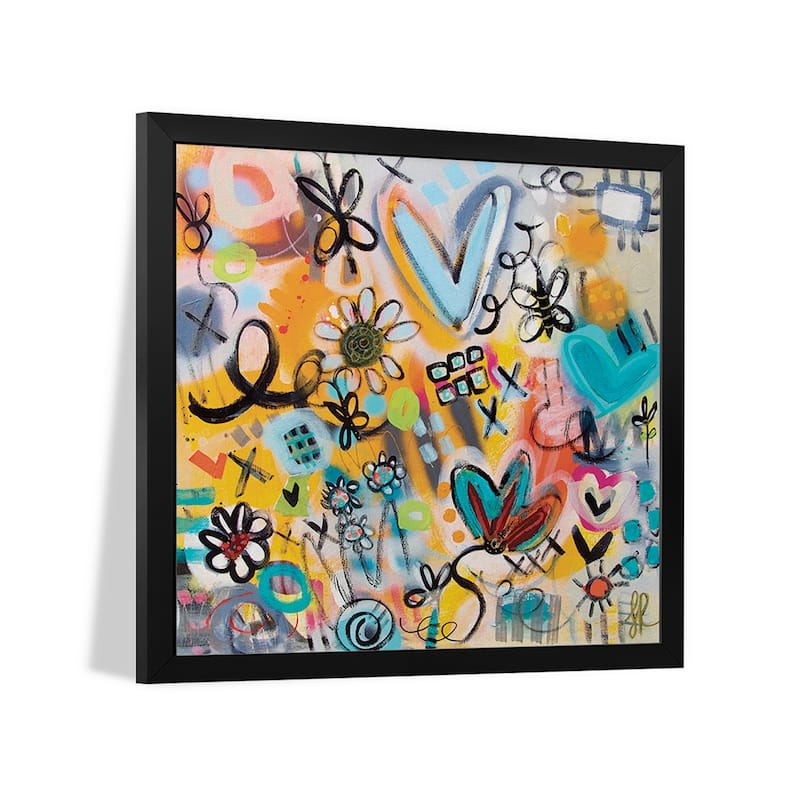 Immersed In Optimism Premium Framed Poster by Samantha Redfern