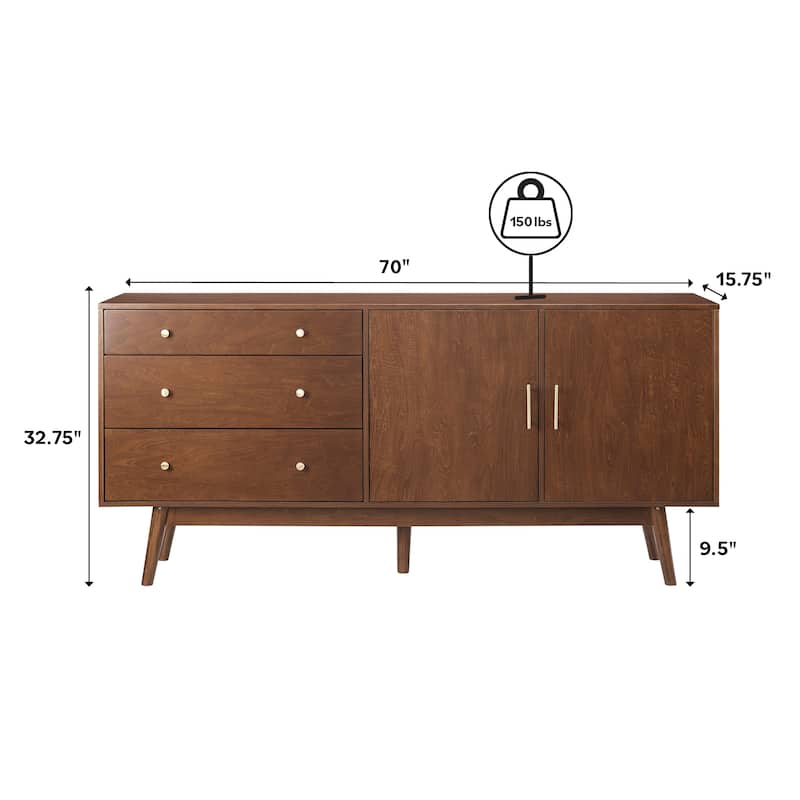 Middlebrook 70-inch Mid-Century Modern Buffet Console