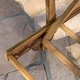 preview thumbnail 14 of 14, Perla Acacia Wood Chaise Lounge (Set of 2) by Christopher Knight Home