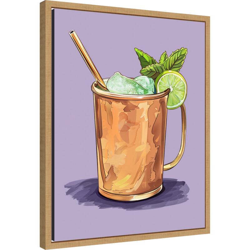 Moscow Mule by Jolly and Dash (16 x 20 in.), Framed Canvas Wall Art Print