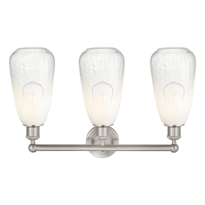 Innovations Lighting Endless Possibilities Edison - Brookhaven Almond - 3 Light 24" Bath Vanity Light