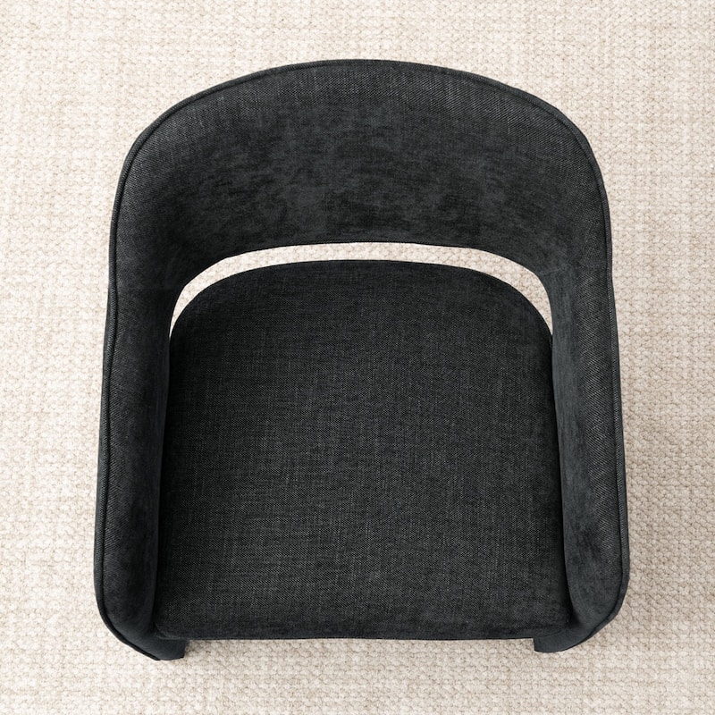 Upholstered Fabric Dining Armchair (Set of 2)