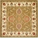 preview thumbnail 88 of 133, SAFAVIEH Lyndhurst Hermanda Traditional Oriental Rug 6'7" Square - Green/Ivory - Square