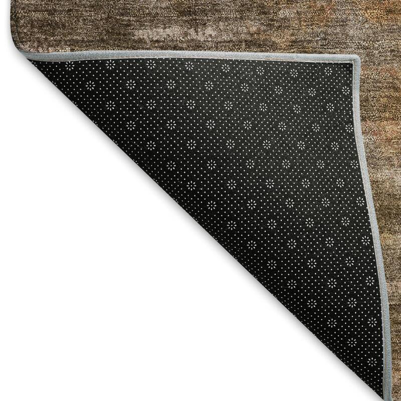 Machine Washable Indoor/ Outdoor Contemporary Ombre Chantille Rug
