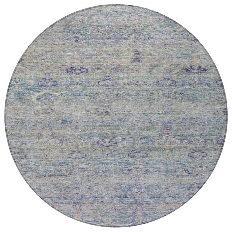 HomeRoots Oriental Traditional Rectangle Outdoor Rug