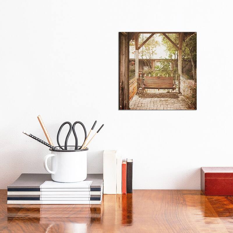 iCanvas "Country Swing" by Ann Hudec Canvas Print - 12x12x0.75