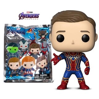 iron spider funko pop keychain