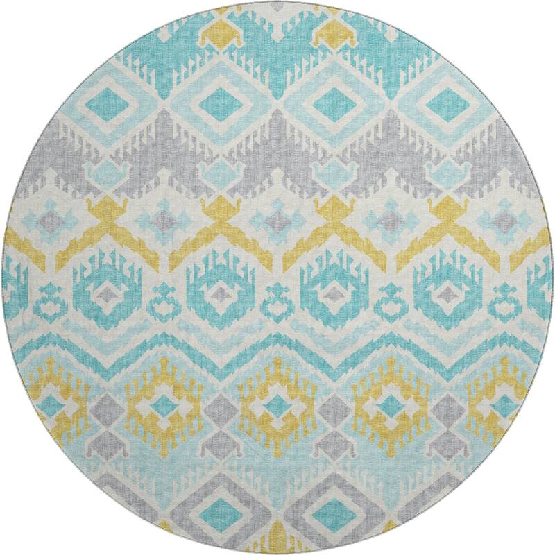 Premium Washable Super Soft Modern Global Mayfield Rug