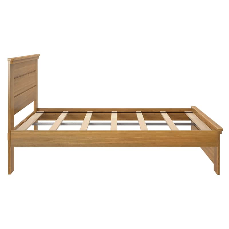 Plank and Beam Farmhouse Full Bed with Panel Headboard