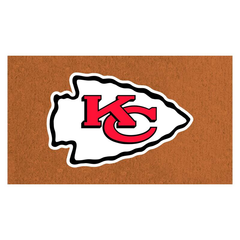 Kansas City Chiefs Full Color Indoor/Outdoor Coir Mat - 28" x 16"