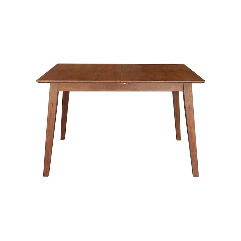 International Concepts Solid Wood 60" Butterfly Extension Dining Table