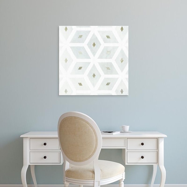 Easy Art Prints Victoria Borges's 'Seaglass Tiles I' Premium Canvas Art