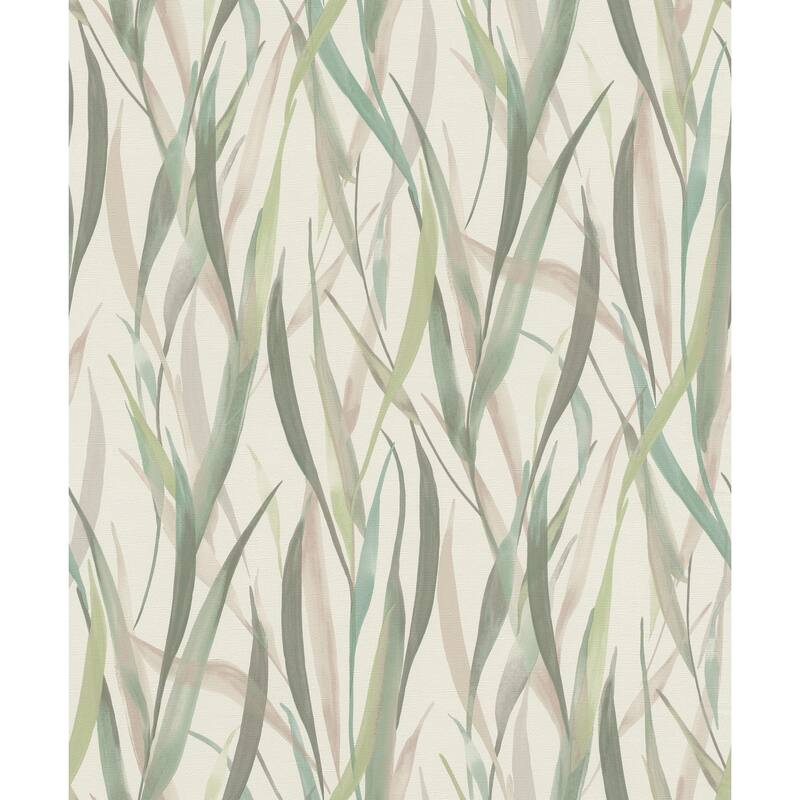 Rasch Sway Light Green Botanical Wallpaper