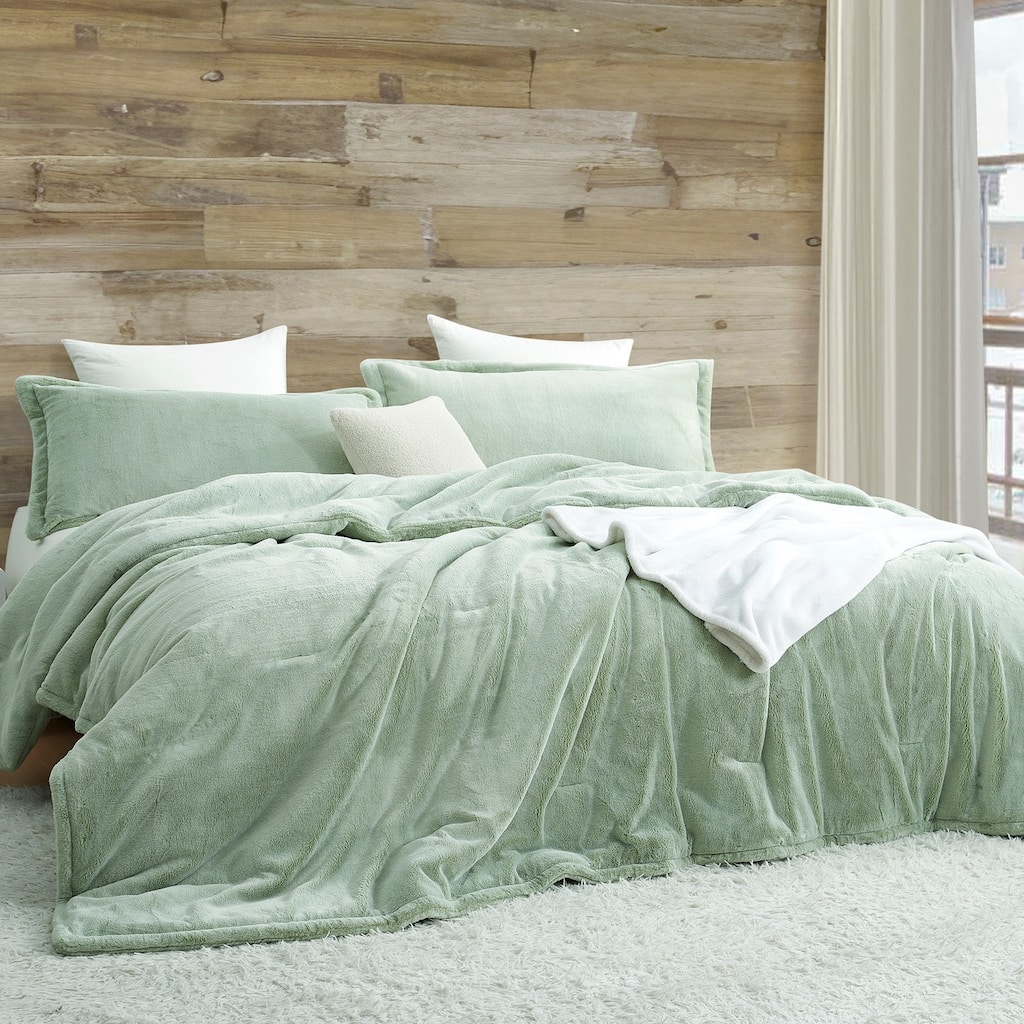 Frost Bite - Coma Inducer® Oversized Comforter Set - Frosted Green