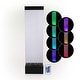 preview thumbnail 8 of 10, Alpine Corporation 72"H Indoor Bubble Wall Fountain with Color-Changing LED Lights and Remote, Black