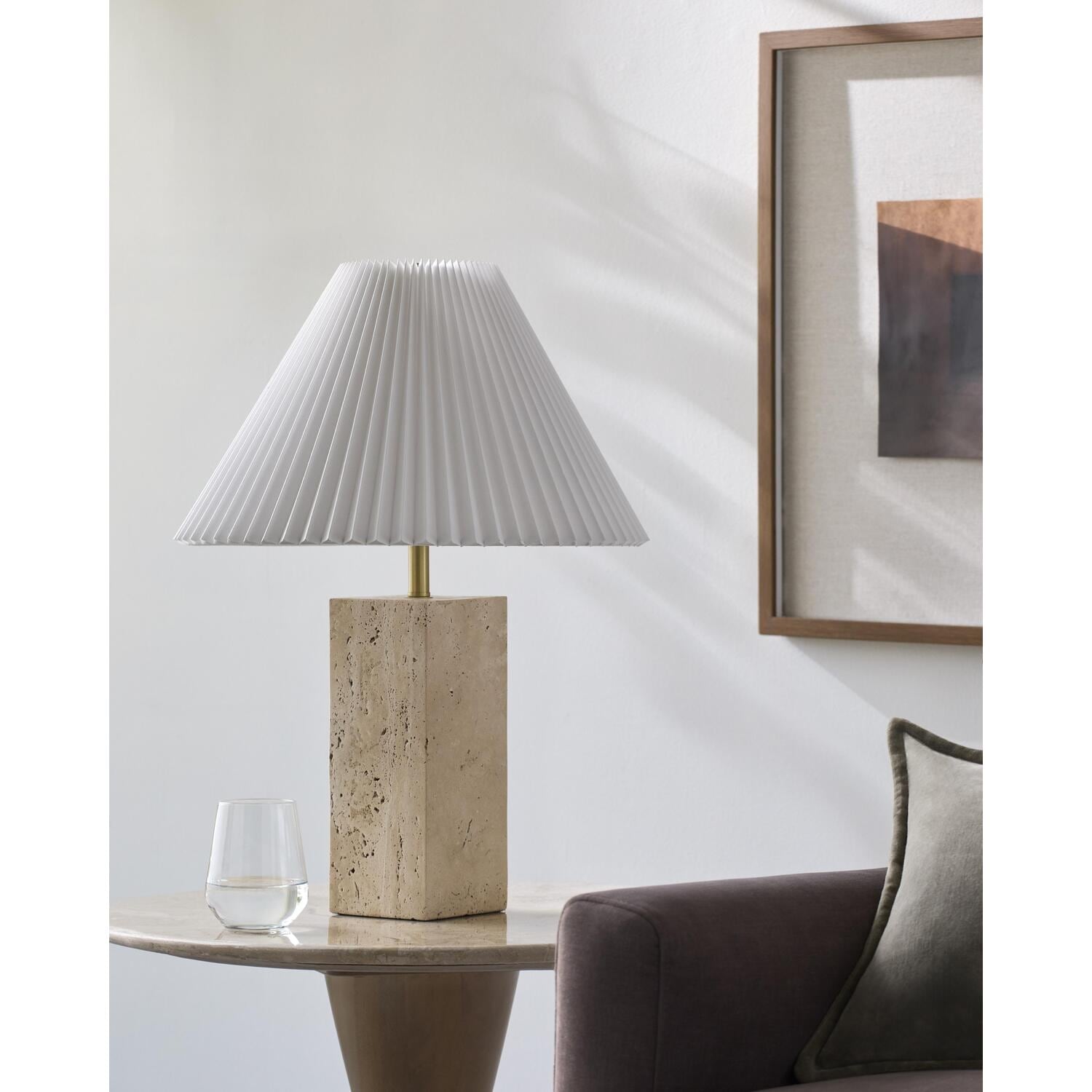 Livabliss x Galey Alix Autumn Laurel Modern Table Lamp