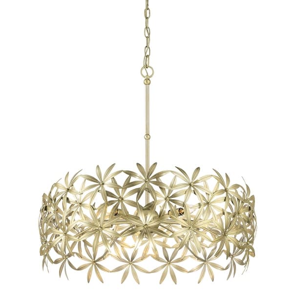 slide 2 of 11, Minka Lavery 2145 Flower Child 5 Light 26" Wide Pendant